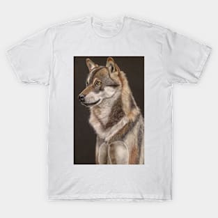 "Wolf" by Zelmi Fine Art T-Shirt